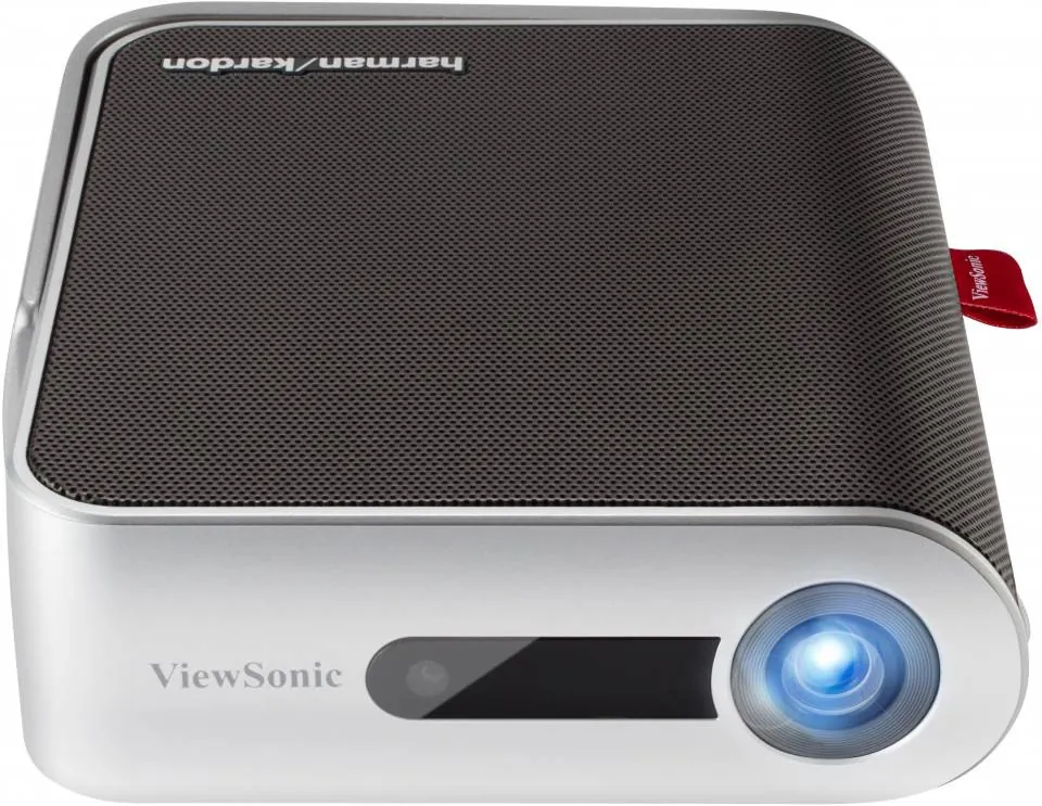 Proyector portátil Viewsonic M1+, Led WiFi Bluetooth, Harman Kardon, MicroSD, USB Tipo-A y Tipo-C 5