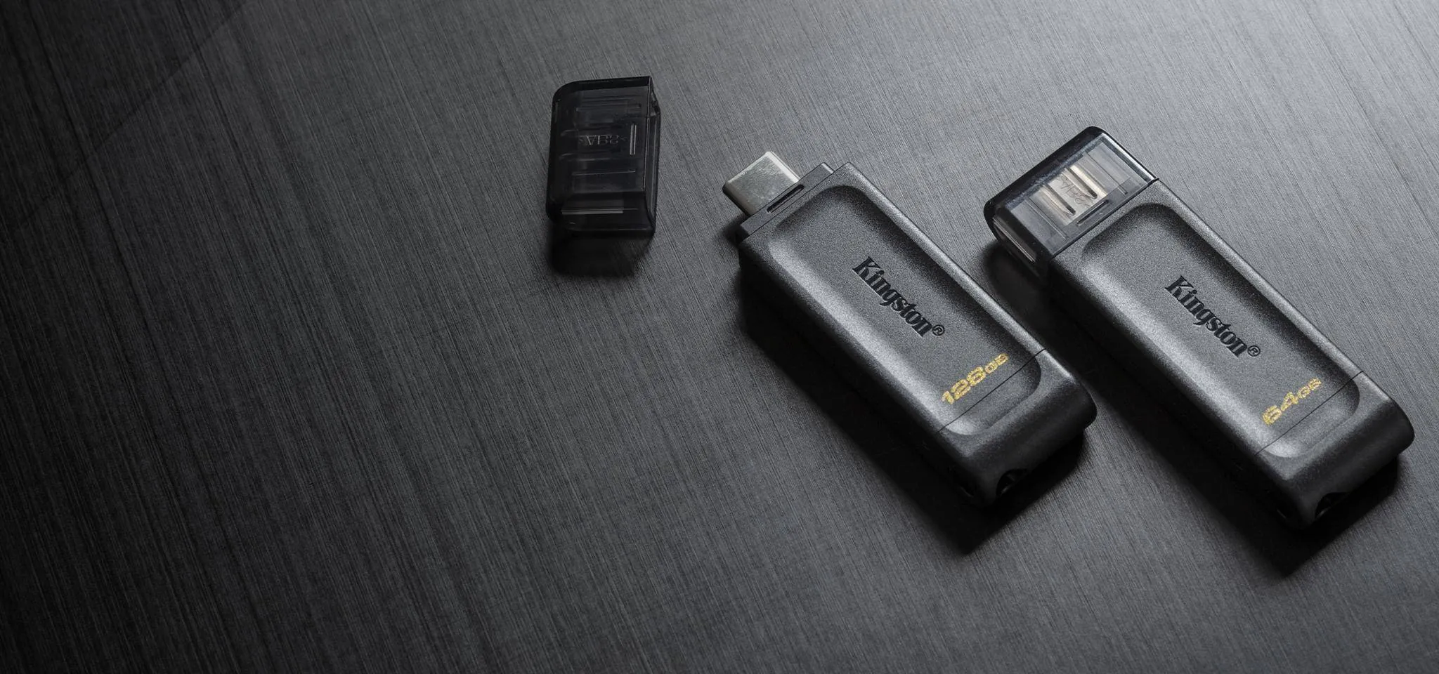 Pendrive Kingston Data Traveler 70, 64GB, USB-C 3.2 Gen 1, Negro 8