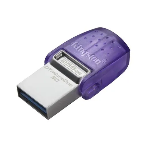 Pendrive Kingston DataTraveler microDuo 3C, 256GB, USB 3.2 Gen 1 / USB-C 2