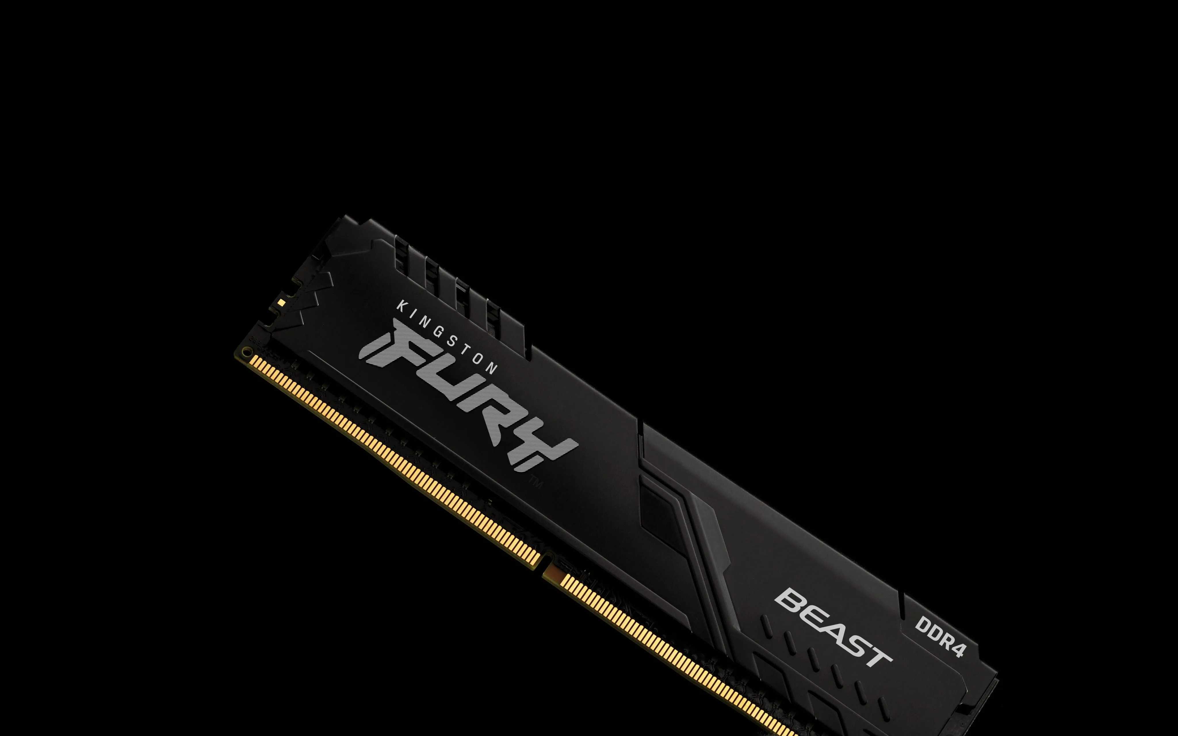 Memoria Ram DDR4 16GB 3600MT/s Kingston Fury Beast Black XMP, CL18, DIMM, 1.35V 10