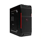 Gabinete Gamer Xtech XTQ-214, Con Fuente de Alimentación 600W PS, ATX, Color Negro y Rojo - Miniatura 2