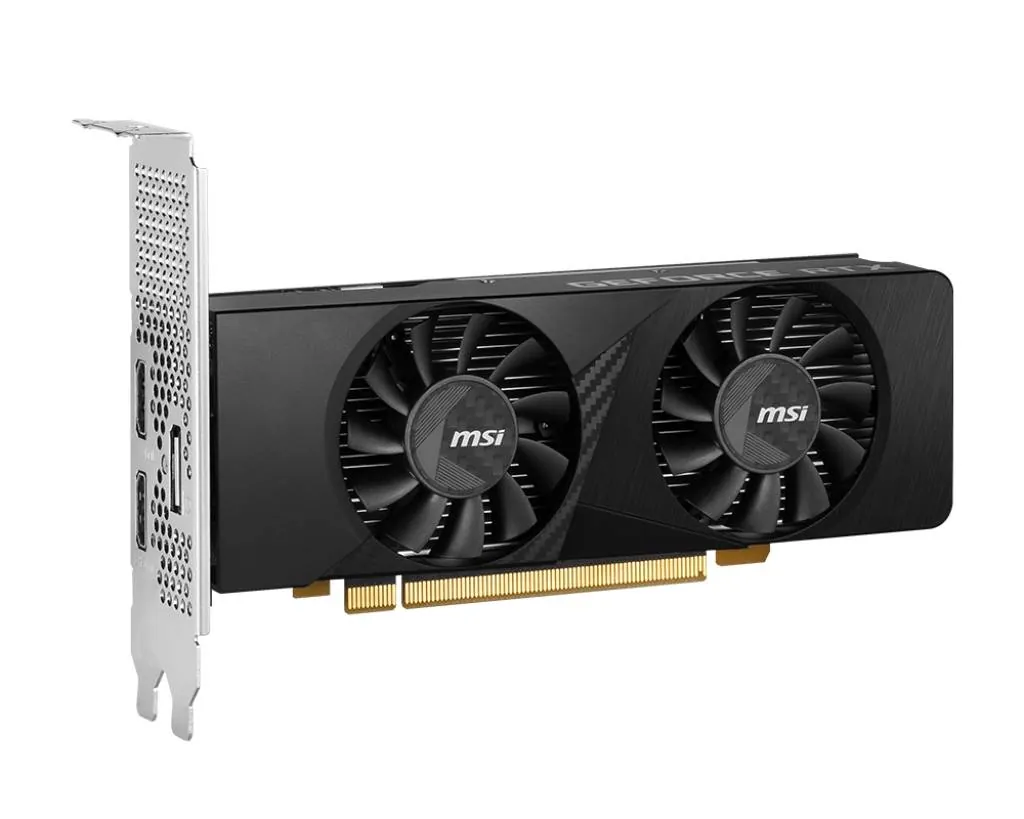 Tarjeta de Video MSI Nvidia GeForce RTX 3050 LP 6G OC, 14 Gbps, 6GB GDDR6, 96-bit, Low Profile 2