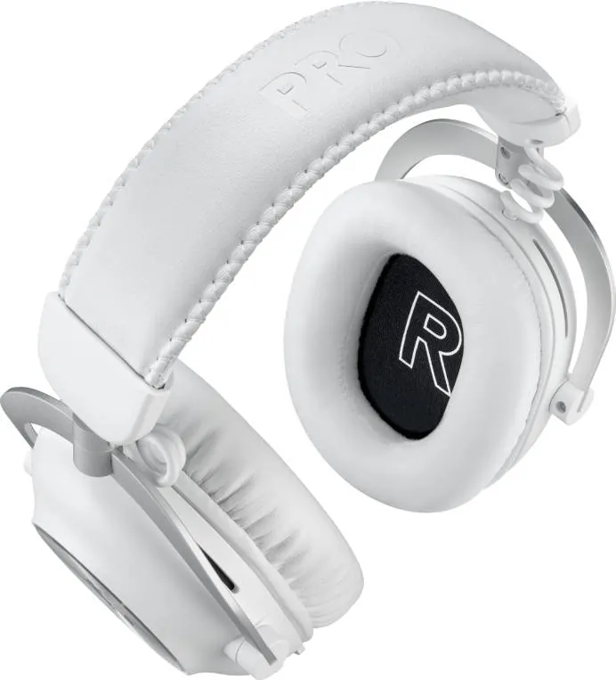 Audífonos Gamer Inalámbrico Logitech Pro X 2 Lightspeed, 2.4GHz, Bluetooth, PC, PS4, PS5, White 5