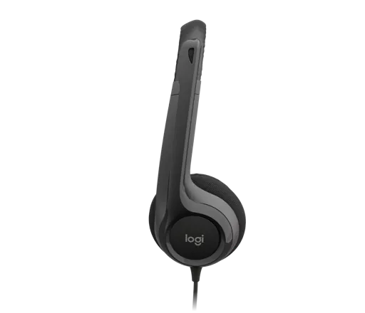 Audífonos con Micrófono H390 Logitech ClearChat Comfort , Alámbrico, USB, Negro 4