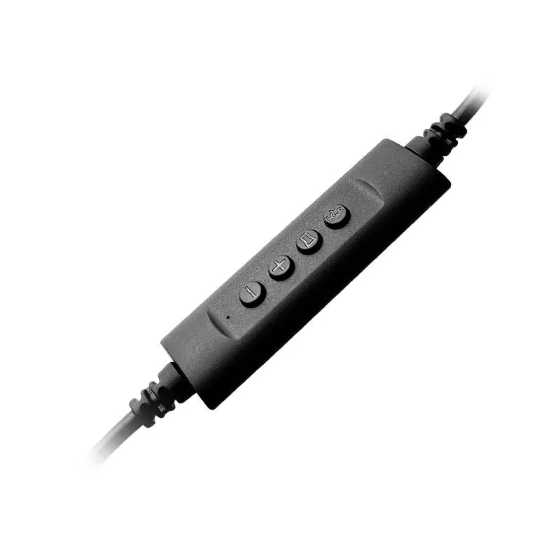 Audífonos c/ Micrófono Klip Xtreme Klearcom, Stereo, On-Ear, USB, Control Multimedia, Negro 5