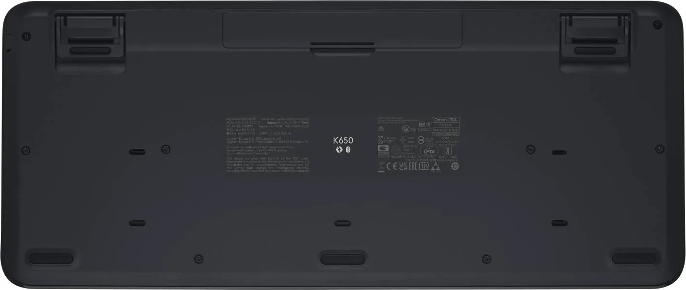 Teclado Inalámbrico Logitech K650 en Español, Color Grafito 6