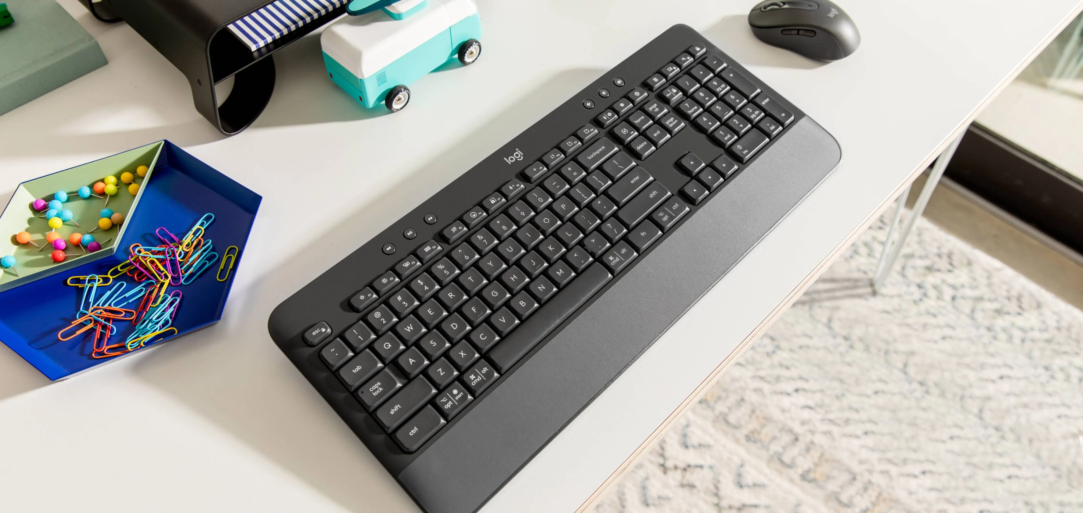 Teclado Inalámbrico Logitech K650 en Español, Color Grafito 9
