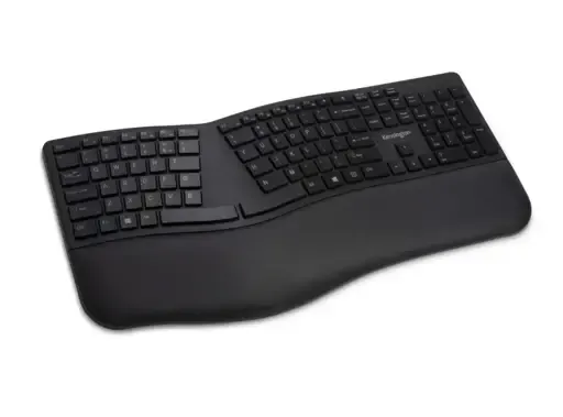Teclado Inalámbrico Kensington Pro Fit Ergo, 2.4GHz, Teclas Silenciosas, Negro, Español 2