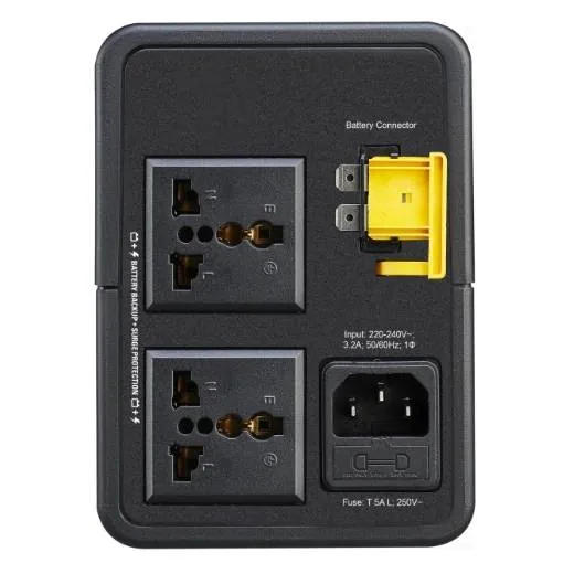 UPS APC BVX700LUI-MS Easy BVX 700VA 230V, AVR Interactivo, USB, Tomas Universales 8