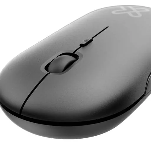 Mouse Inalámbrico Klip Xtreme SlimSurfer, Wireless 2.4 GHz, Black 2