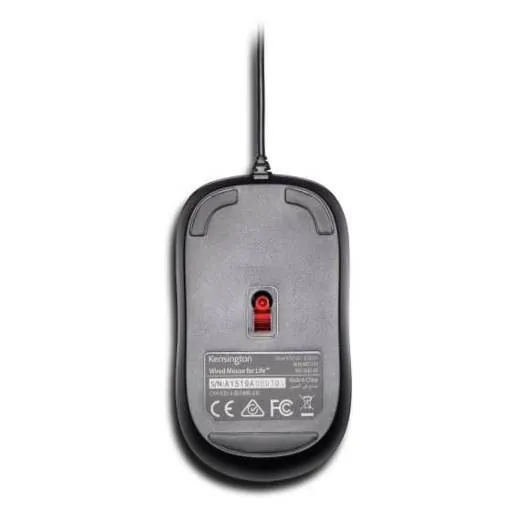 Mouse Kensington For Life, 3 Botones, 1000DPI, Negro 3