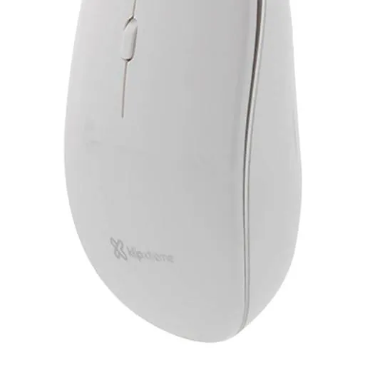 Mouse Inalámbrico Klip Xtreme 2.4GHz, 1600DPI, 4 Botones, Blanco 3