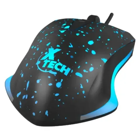 Mouse Gamer Xtech XTM-411, 6 Botones, 3600 DPI, Luces LED, Negro 4