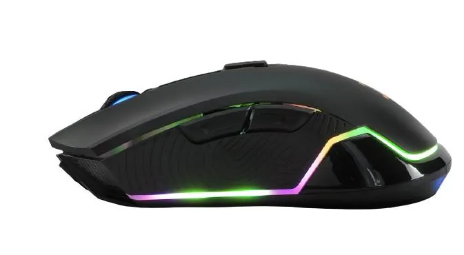 Mouse Gamer Primus Gaming Gladius 8200T, 6 Botones, 8200DPI, Iluminación RGB, Negro 2