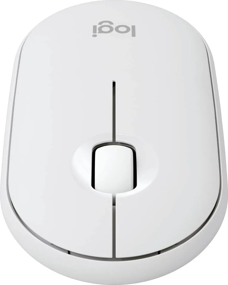 Mouse Bluetooth Logitech Pebble 2 M350s, estilizado y minimalista, White 3