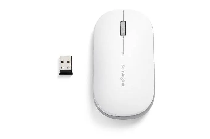 Mouse Óptico Kensington SureTrack, 4 Botones, Inalámbrico, Blanco 2