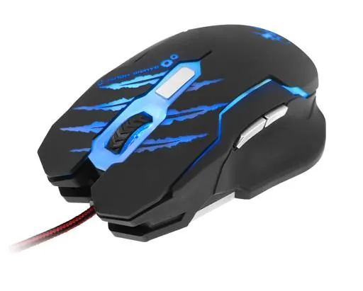 Mouse Óptico Xtech XTM-610, 6 Botones, 3200DPI, Wired, USB, Negro con Iluminación 5