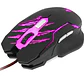 Mouse Óptico Xtech XTM-610, 6 Botones, 3200DPI, Wired, USB, Negro con Iluminación - Miniatura 3