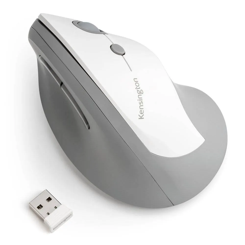 Mouse Vertical Pro Fit Kensington, 6 Botones, Wireless, Gray 12