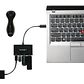 Adaptador hub Portable Kensington PocketHub, 2 x USB-B + 2 x USB-C, Negro - Miniatura 4