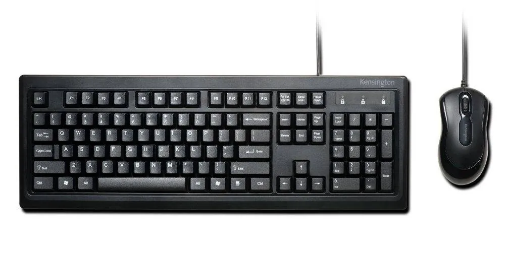 Kit Teclado Mouse Kensington Alámbrico For Life, Desktop Set K72436ES 3