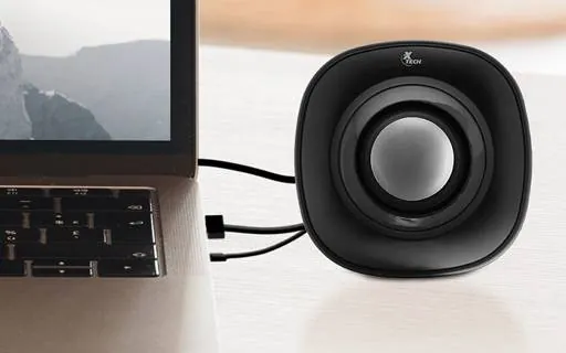 Parlantes para PC Xtech Spekter XTS-115BK, Estéreo 2.0, USB 3