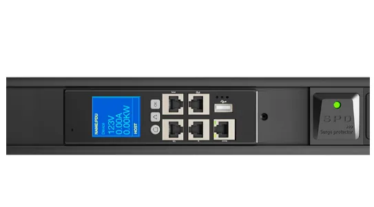 PDU FPD-3012MOUS Meter 220V 1PH 6-C19 24-C13 OU SNMP Forza 2