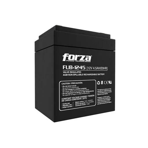 Batería Forza FUB de 4.5A, Recargable, 12V, Portatil, Versatil 5