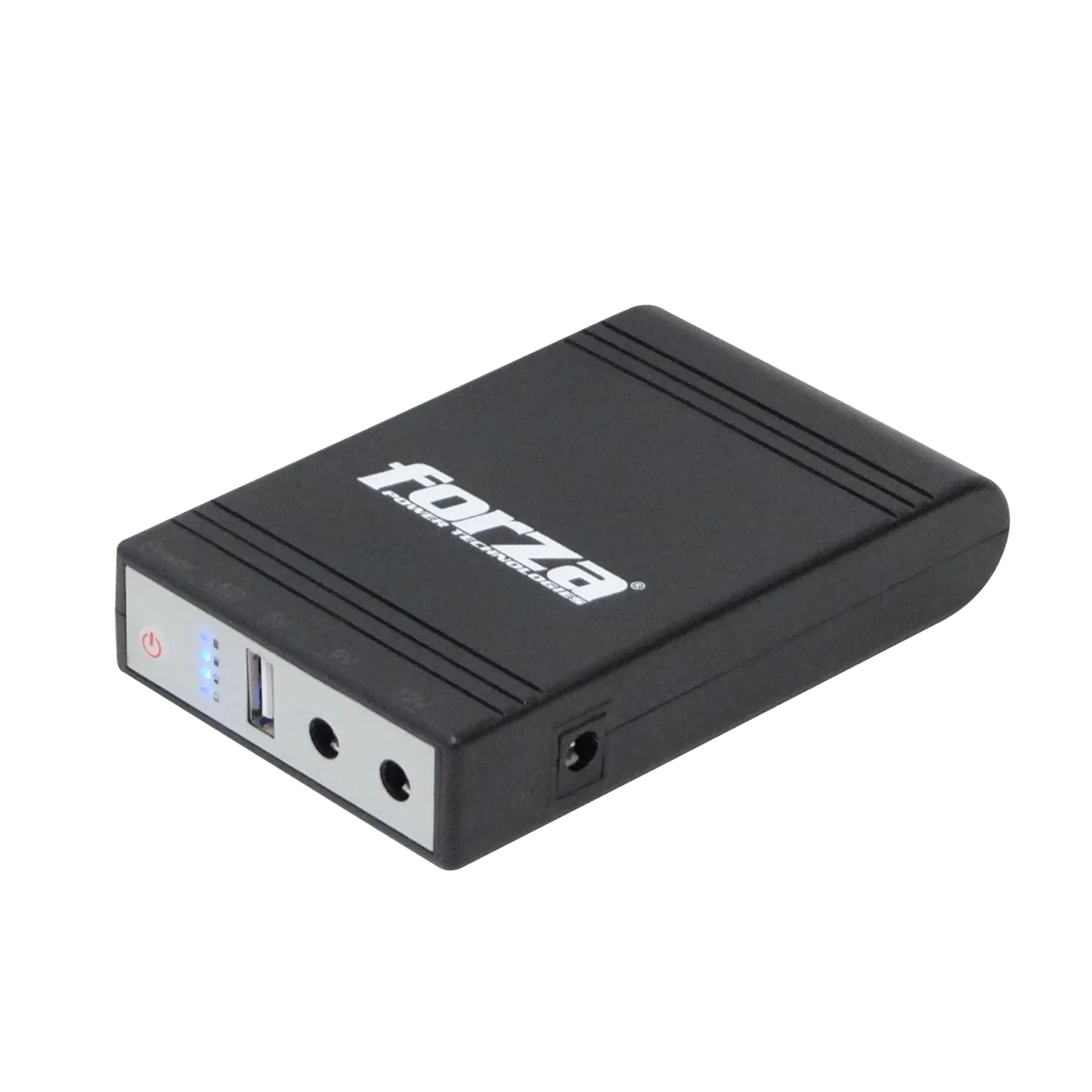 Mini UPS Forza DC-140USB 14W, USB, Salidas 5V/9V/12VCC, NEMA 1-15P Portátil 3