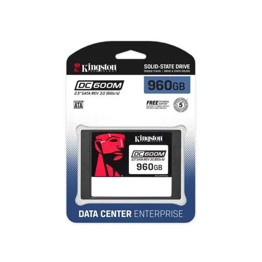 Unidad SSD para Servidor Kingston DC600M, 960GB, 2.5