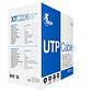 Caja cable UTP CAT6 305 metros 24AWG color gris CCA Xtech - Miniatura 2