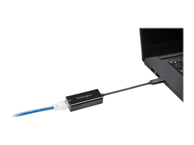 Adaptador Kensington USB-C a Ethernet, 1000 Mb/s, Negro 4