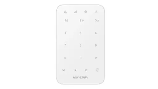 Teclado LED Inalambrico para Control de Acceso Hikvision DS-PK1-E-WB, 433MHz, Cifrado AES-128 2