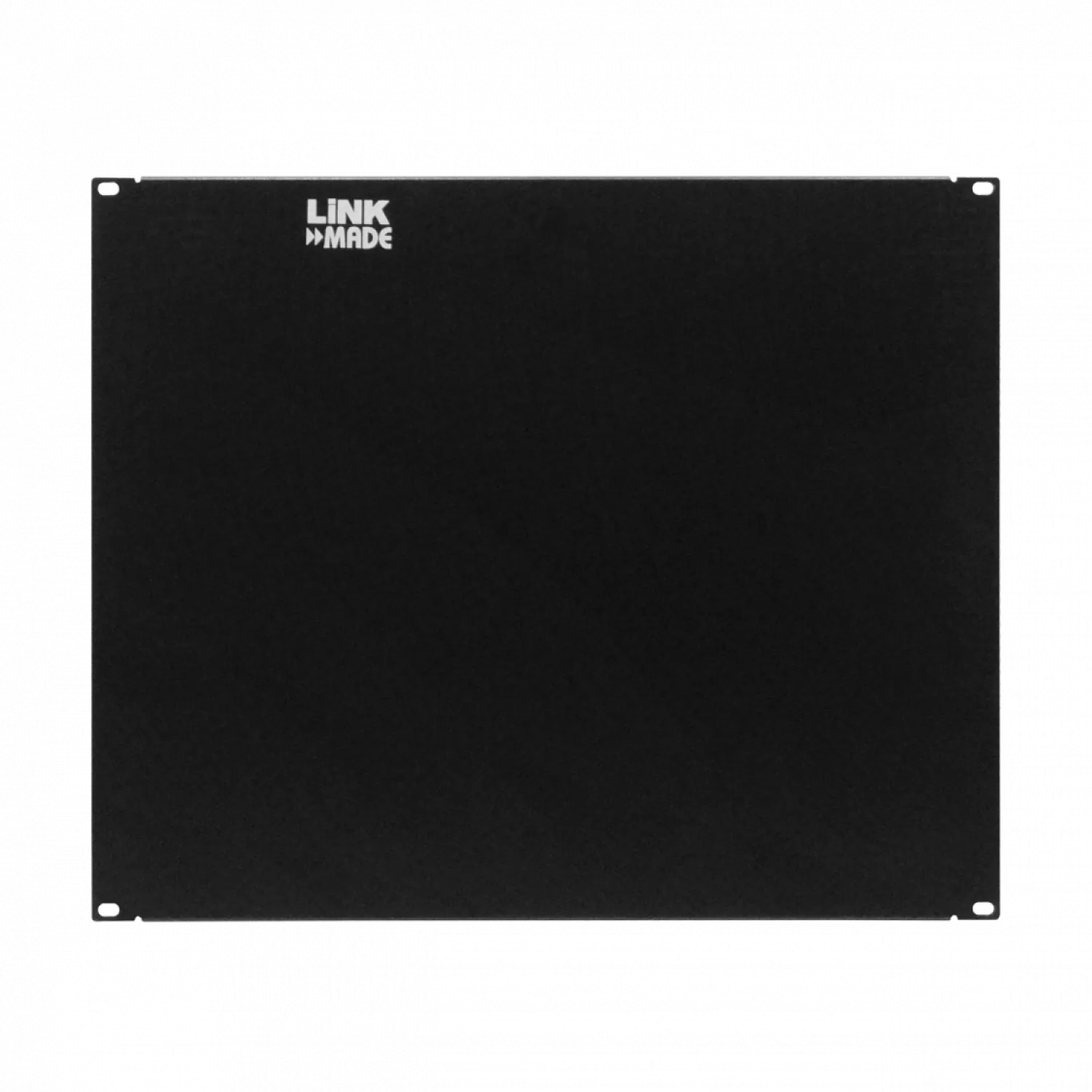 Tapa ciega 9U cubre espacio rack 401mm 19 pulgadas fierro negro  4