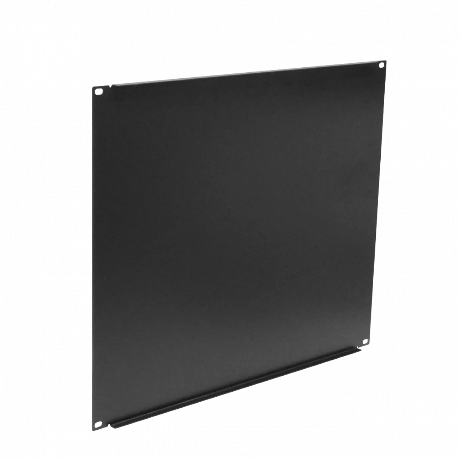 Tapa ciega 9U cubre espacio rack 401mm 19 pulgadas fierro negro  2
