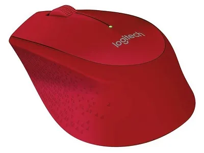 Mouse Inalambrico Logitech M280 Rojo Wireless 2.4GHz 1