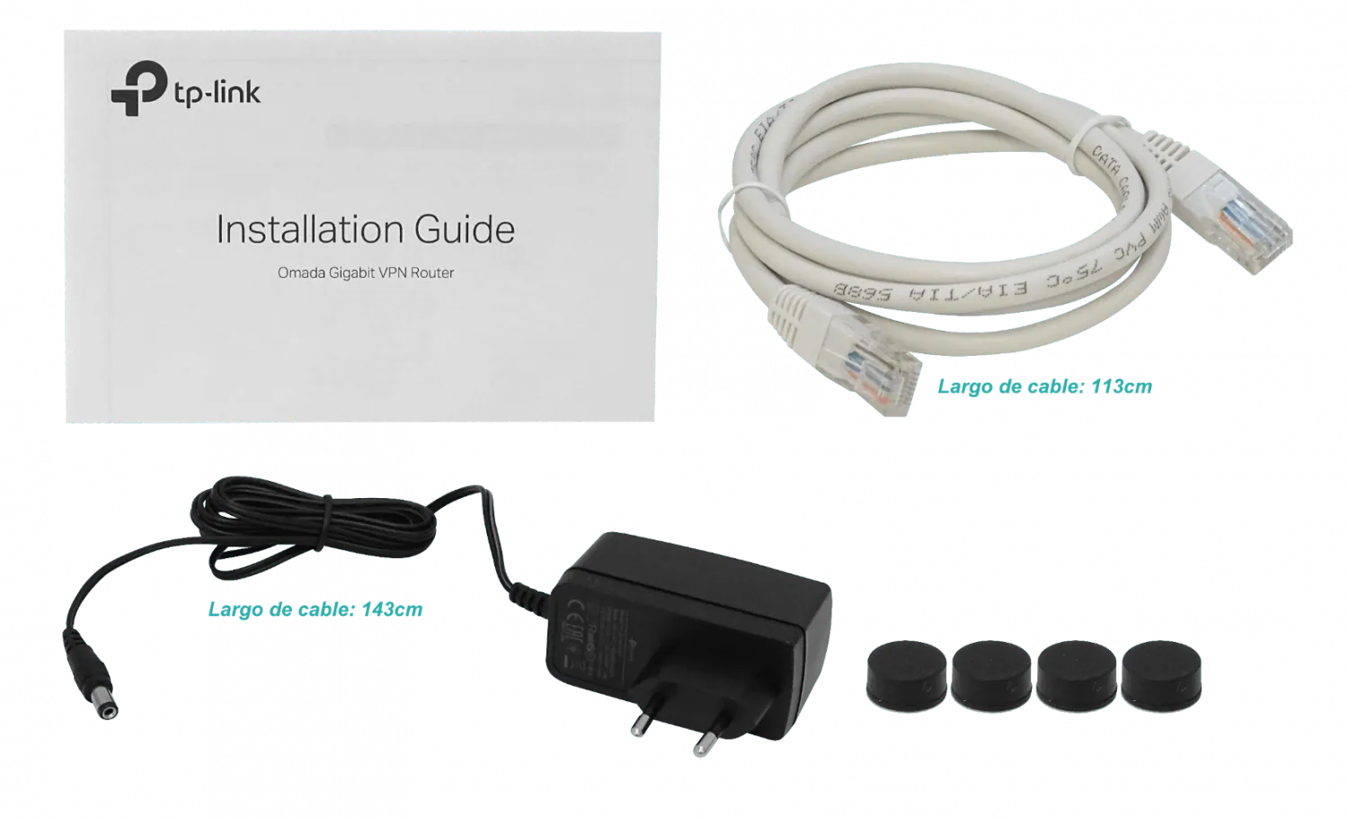 Router TP-LINK VPN Gigabit Omada ER605 (TL-R605) V2, Integrado en Omada SDN, Gestión centralizada 6