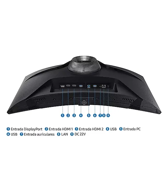 Monitor Gamer Curvo Samsung Odyssey G6 32