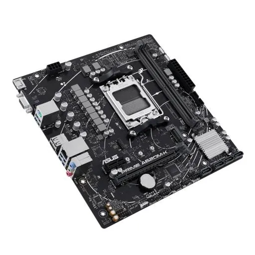 Placa Madre ASUS Prime A620M-K, Socket AM5, DDR5, m.2 PCIe 4.0, 1GbE, HDMI, VGA, m-ATX 3