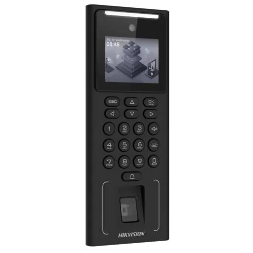 Control de Acceso Facial, MinMoe, Huella, Tarjeta, Contraseña, WiFi, Hikvision DS-K1T321MFWX 2