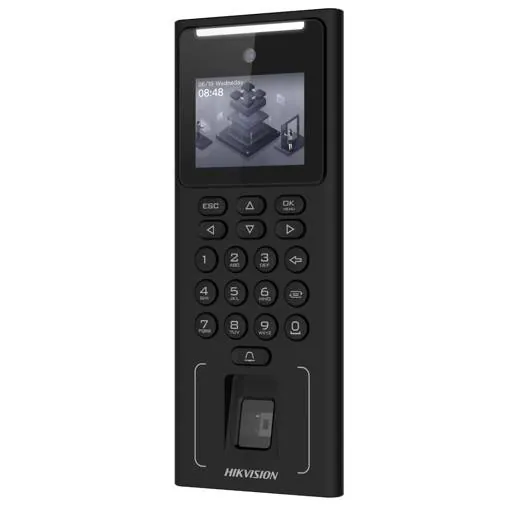 Control de Acceso Facial, MinMoe, Huella, Tarjeta, Contraseña, WiFi, Hikvision DS-K1T321MFWX 3
