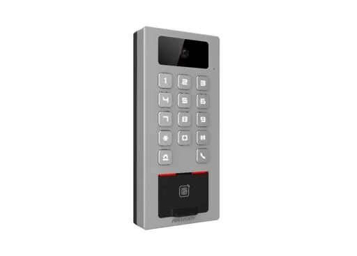 Terminal de Control de Acceso Hikvision DS-K1T502DBFWX-C Reconocimiento Facial, Huella y Tarjeta 2