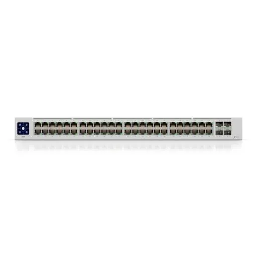 Switch Layer 2 con 48 Puertos Gigabit Ethernet, UniFi Switch 48, En rack (1U) 3