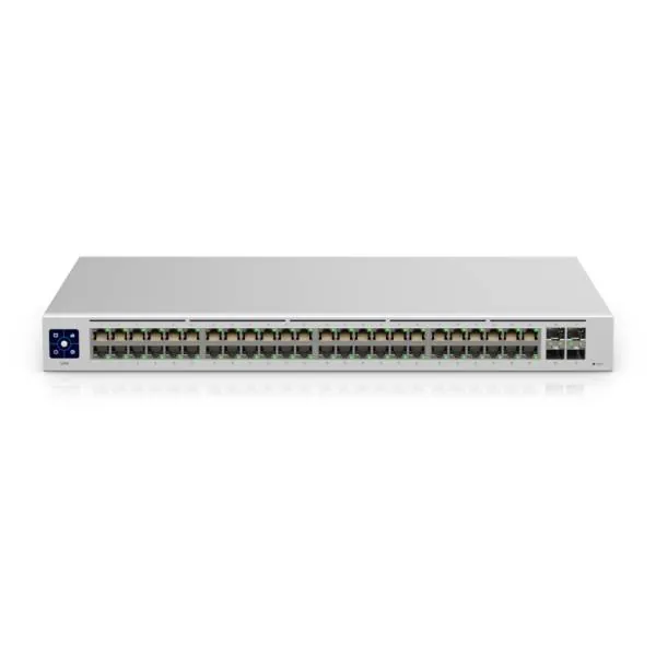 Switch Layer 2 con 48 Puertos Gigabit Ethernet, UniFi Switch 48, En rack (1U) 6