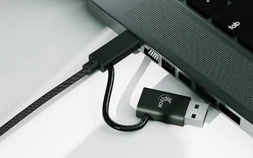 Cable Adaptador 2 en 1 USB-C a USB-C con Dongle USB-A XTC-532 3