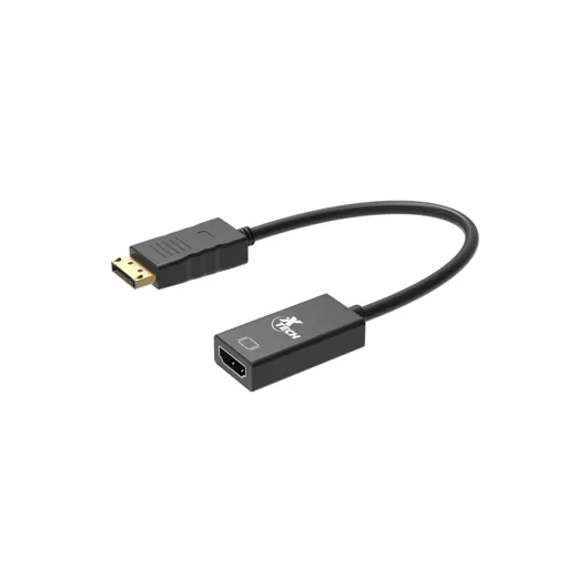Adaptador DisplayPort a HDMI XTech XTC-378 - Negro 3