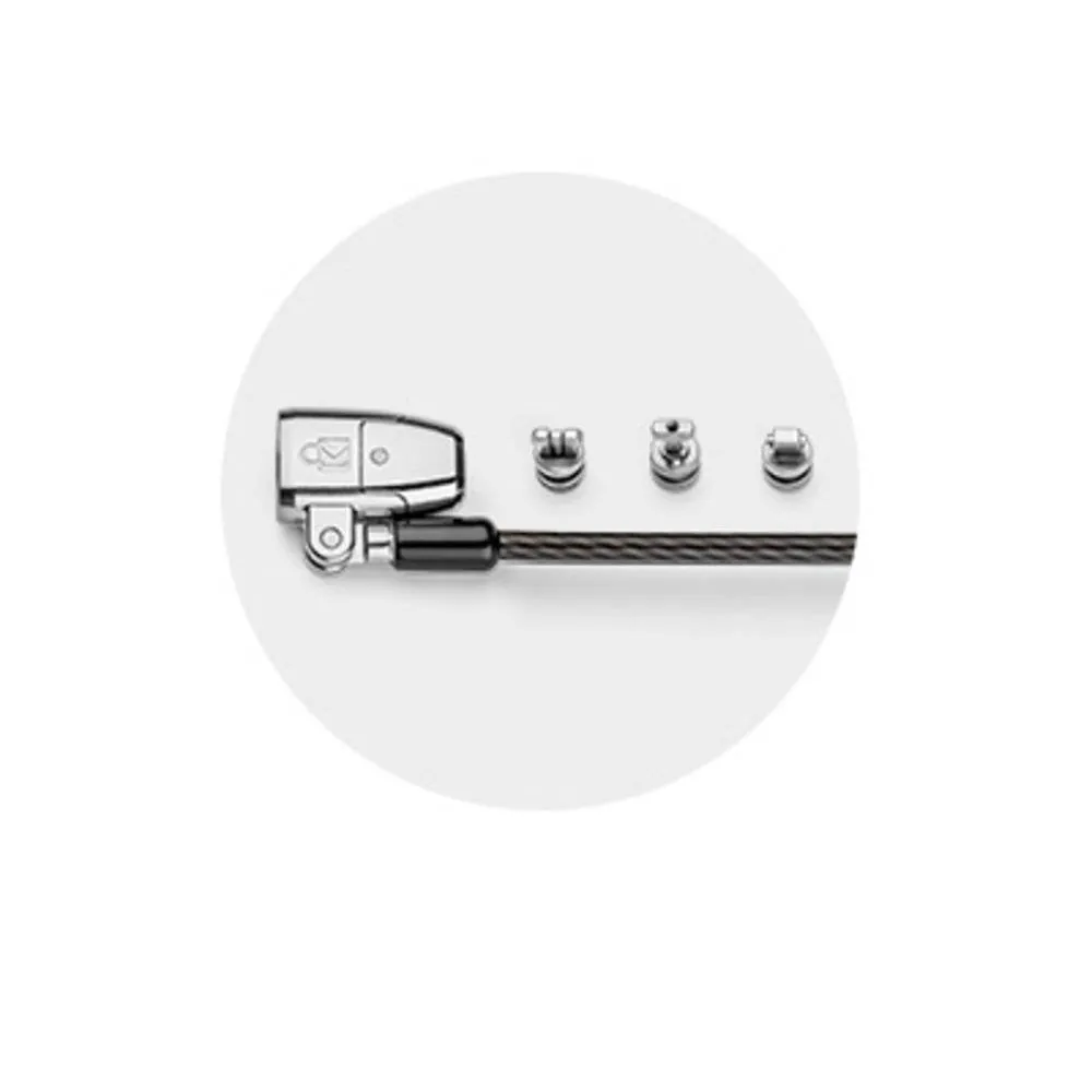 ensington ClickSafe 2.0 Universal Keyed Laptop Lock - Bloqueo de cable de seguridad - 1.8 m 3