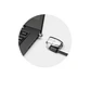 ensington ClickSafe 2.0 Universal Keyed Laptop Lock - Bloqueo de cable de seguridad - 1.8 m - Miniatura 4