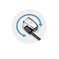 ensington ClickSafe 2.0 Universal Keyed Laptop Lock - Bloqueo de cable de seguridad - 1.8 m - Miniatura 6