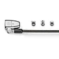 ensington ClickSafe 2.0 Universal Keyed Laptop Lock - Bloqueo de cable de seguridad - 1.8 m - Miniatura 10